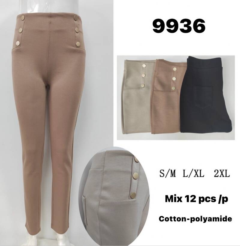 Spondnie damskie Roz S-2XL, Mix Kolor Paczka 12 szt 1