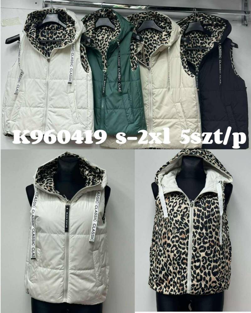 Kamizelka damkie Roz S-2XL, 1 Kolor Paczka 5 szt 1