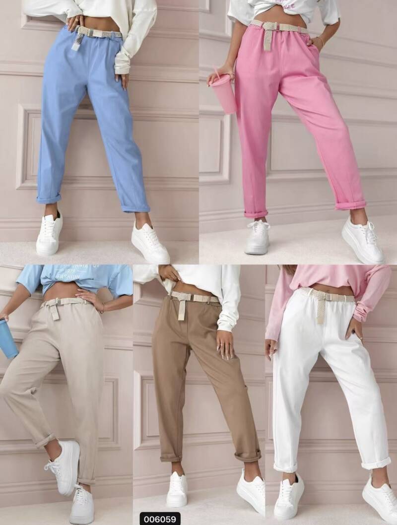 Spodnie damskie (Włoskie produkt) Roz Standard, Mix Kolor Paczka 5 szt 1