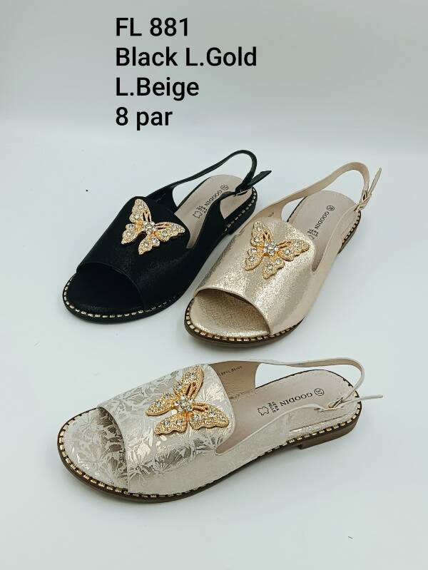 Sandały damskie Roz 36-41/ 8 par 1