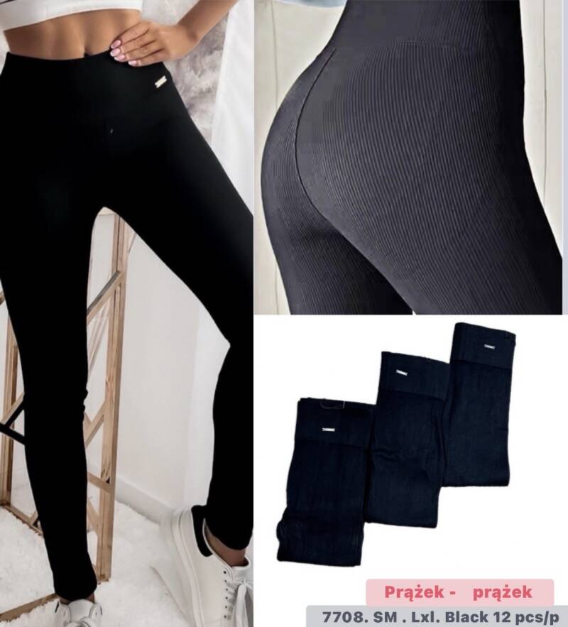 Leginsy damskie Roz S/M-L/XL-2XL, Mix Kolor Paczka 12 szt