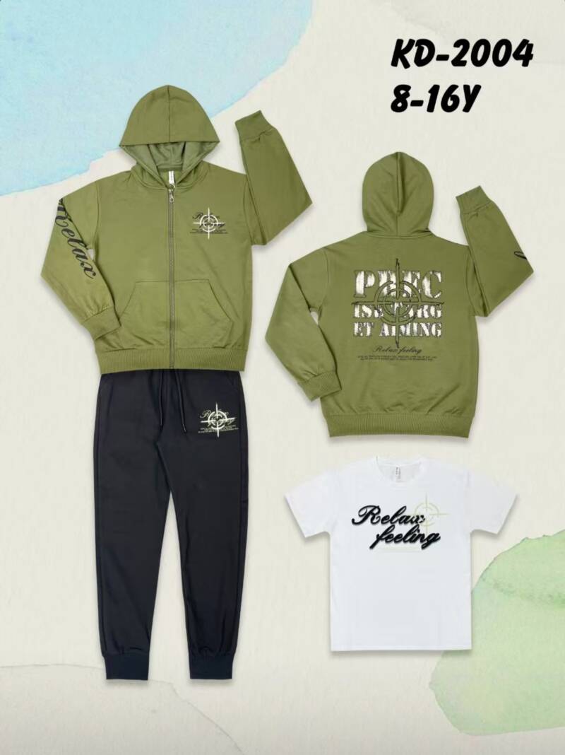 Komplet chłopięcy. Roz 8-16. 1 Kolor Paczka 5 szt . 1