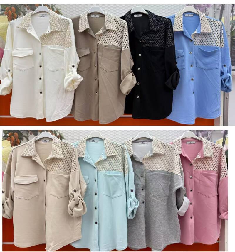 Koszule damskie (Włoskie produkt) Roz Standard, Mix Kolor Paczka 5 szt 1