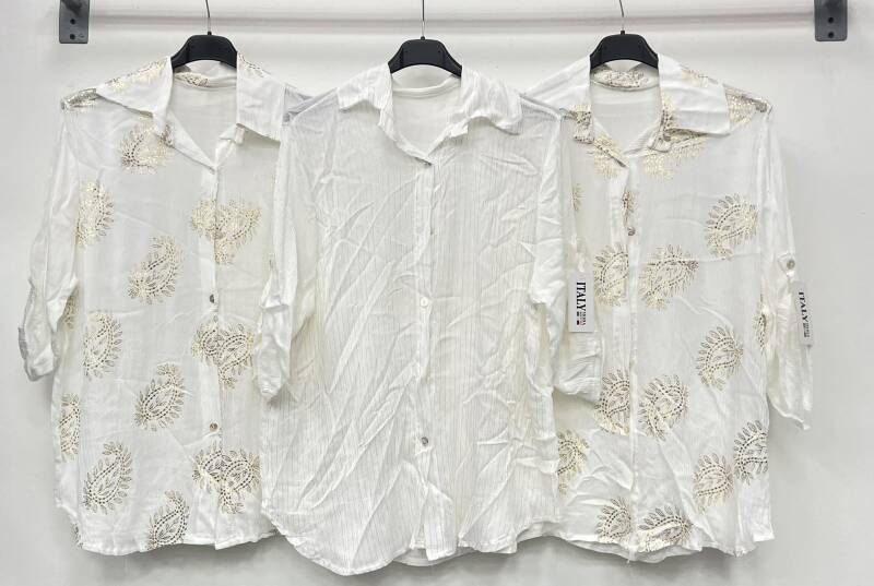 Koszule damskie (Włoskie produkt) Roz Standard, Mix Kolor Paczka 5 szt 1