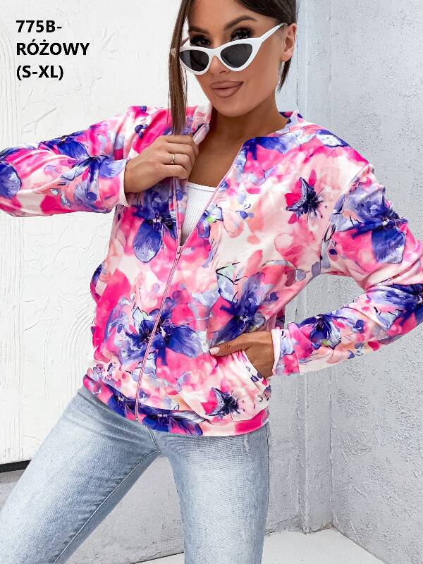 Bluza damskie (Polska produkt) Roz S-XL Paczka 5 szt /1 Kolor