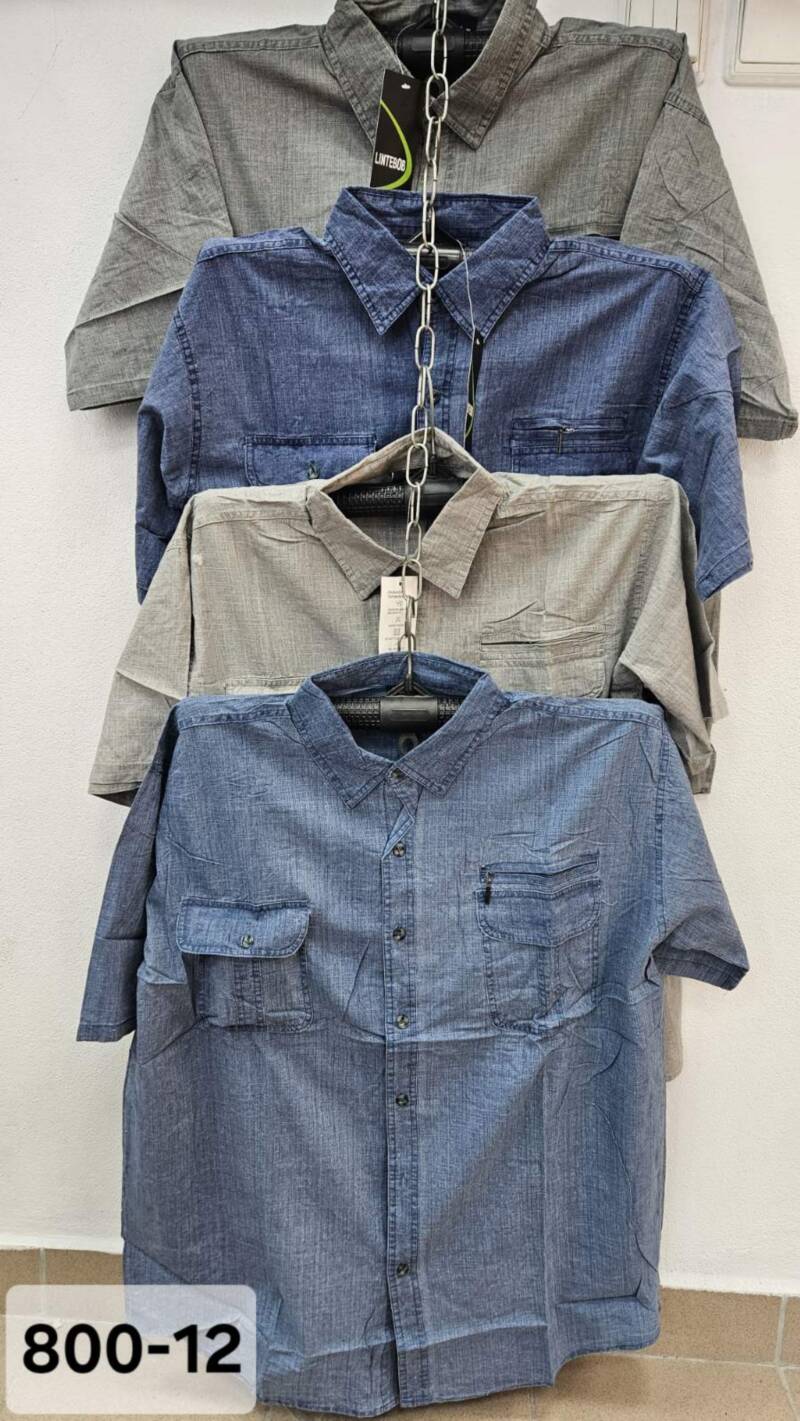 Koszula męska Roz L-4XL. Mix kolor. Paczka 20 szt 1