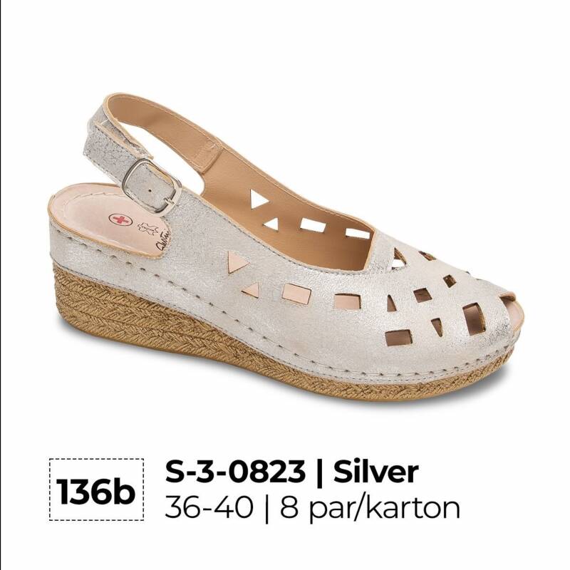 Sandały damskie Roz 36-40 / 8 par 1