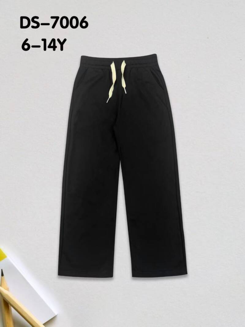 Spodnie dziewczęcy. Roz 6-14, 1 Kolor Paczka 5 szt. 1