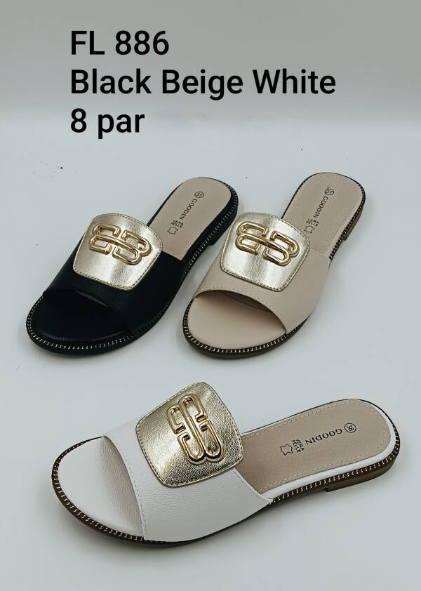 Klapki damskie Roz 36-41/ 8 par 1