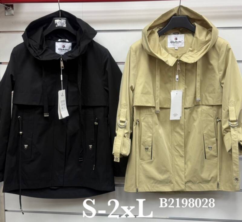 Kurtki damskie cienki Roz S-2XL, 1 Kolor Paczka 5 szt 1