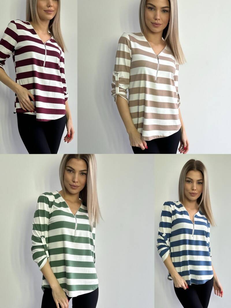 Bluzka damskie (Polska produkt) Roz 38-46. Mix Kolor Paczka 5 szt 1