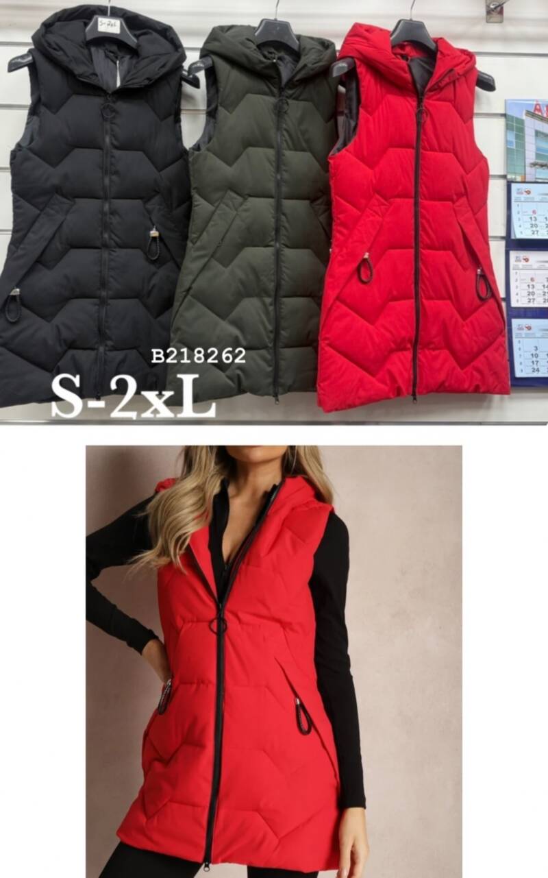 Kamizelka damkie Roz S-2XL, 1 Kolor Paczka 5 szt