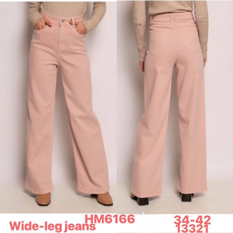 Spondnie damskie jeansy Roz 34-42, 1 Kolor Paczka 10 szt