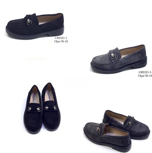 Półbuty damskie Roz 36-41 / 12 par 1