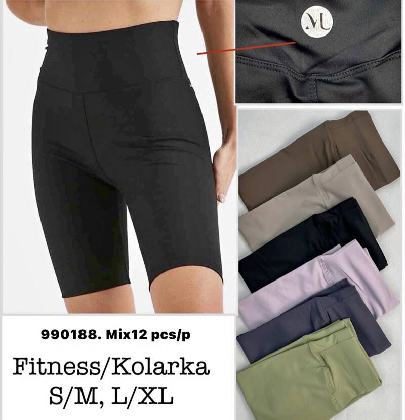 Leginsy damskie Roz S/M-L/XL, Mix Kolor Paczka 12 szt