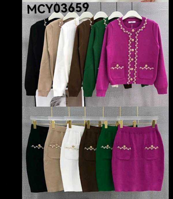 Komplet damskie (Francja produkt) Roz Standard,1 Kolor Paczka 5 szt