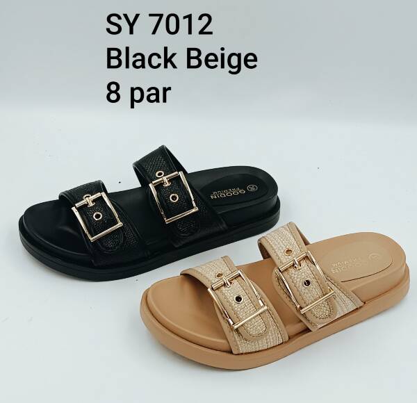 Klapki damskie Roz 36-41/ 8 par 1