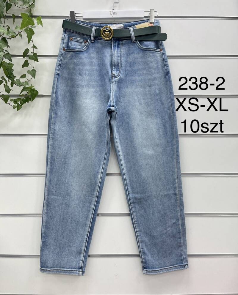 Spondnie damskie jeansy Roz XS-XL. 1 Kolor Paczka 10 szt