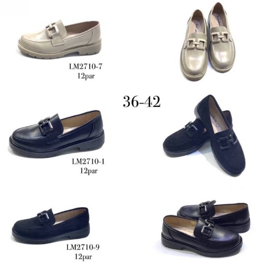 Półbuty damskie Roz 36-42 / 12 par 1