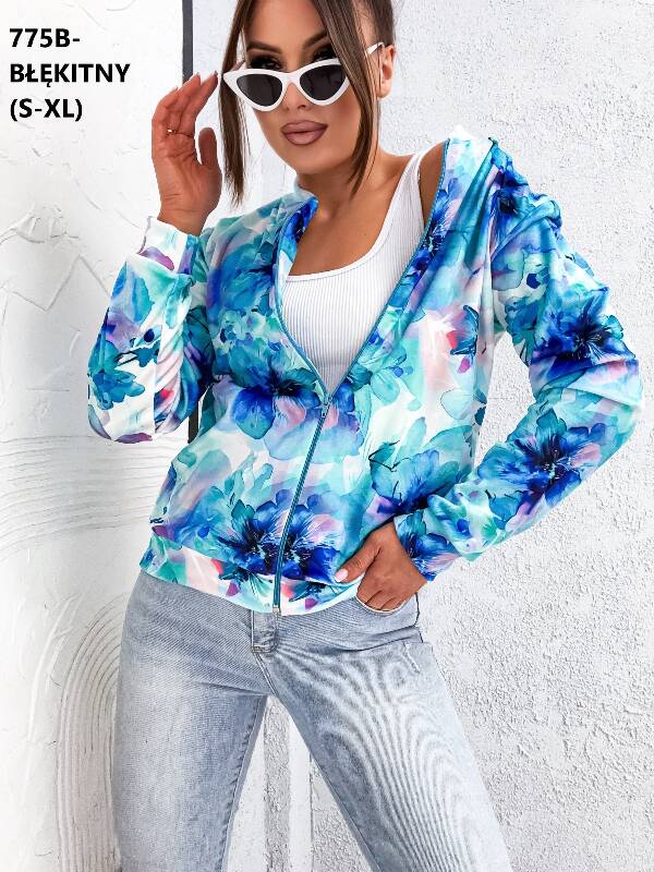 Bluza damskie (Polska produkt) Roz S-XL Paczka 5 szt /1 Kolor