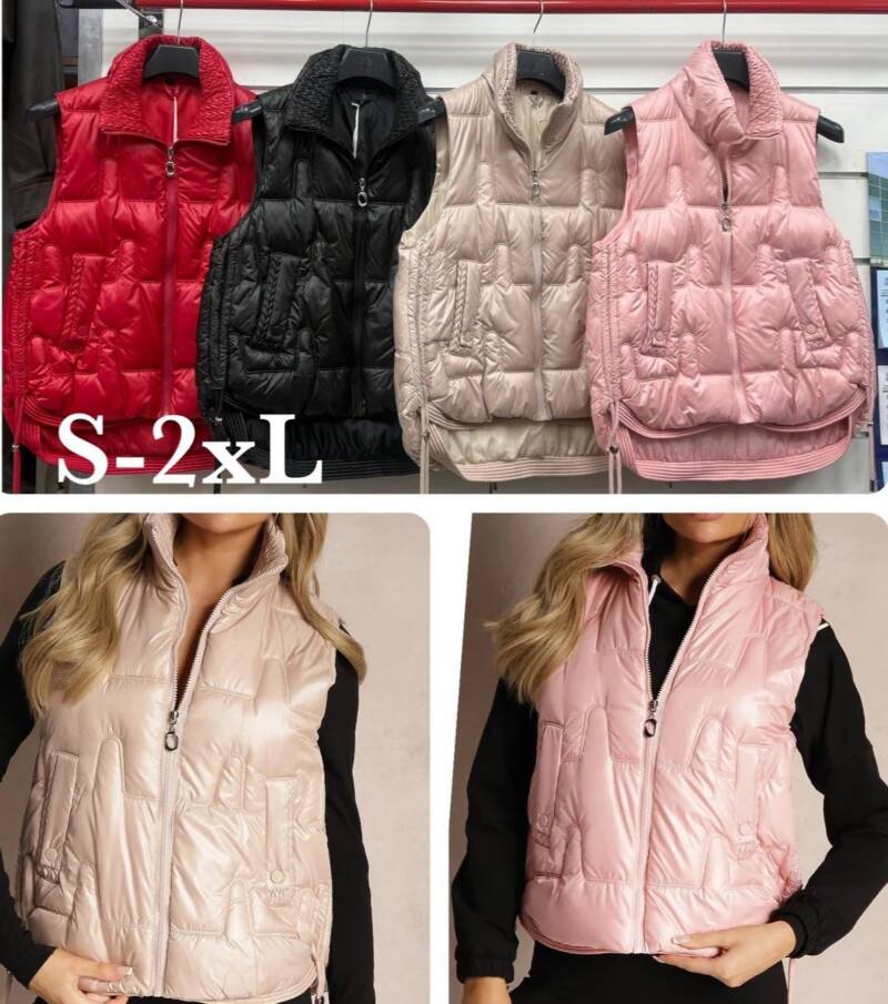 Kamizelka damkie Roz S-2XL, 1 Kolor Paczka 5 szt 1