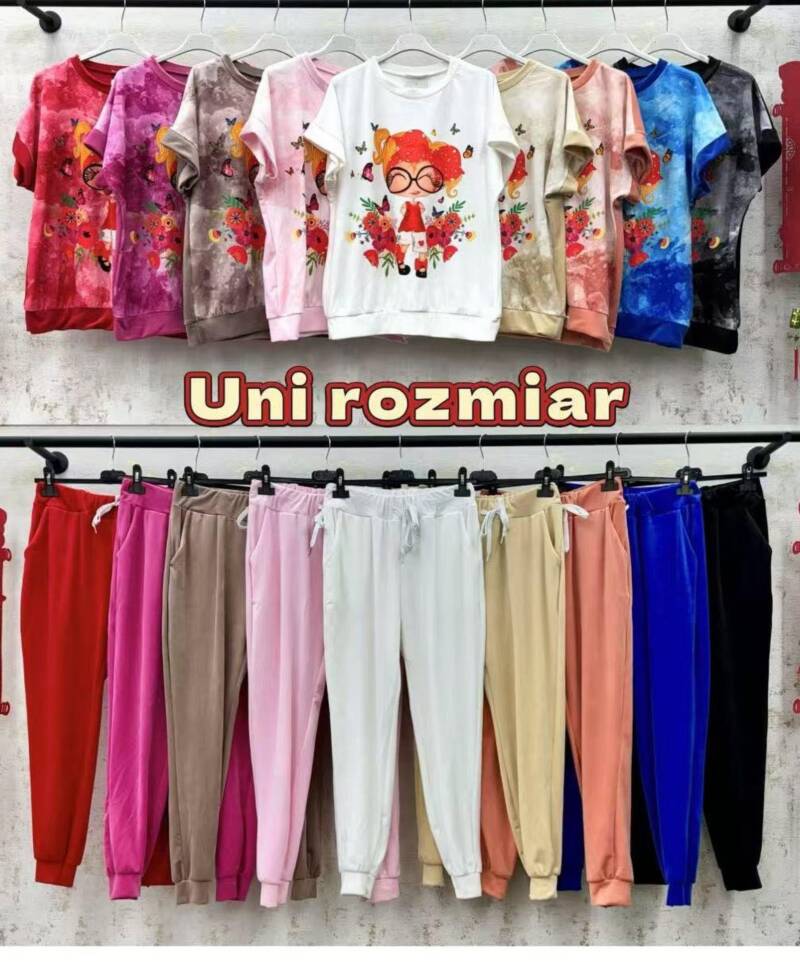 Komplet damskie (Włoskie produkt) Roz Standard, Mix Kolor Paczka 5 szt 1