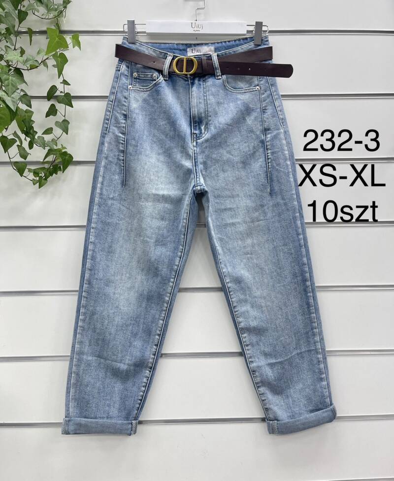 Spondnie damskie jeansy Roz XS-XL. 1 Kolor Paczka 10 szt 1