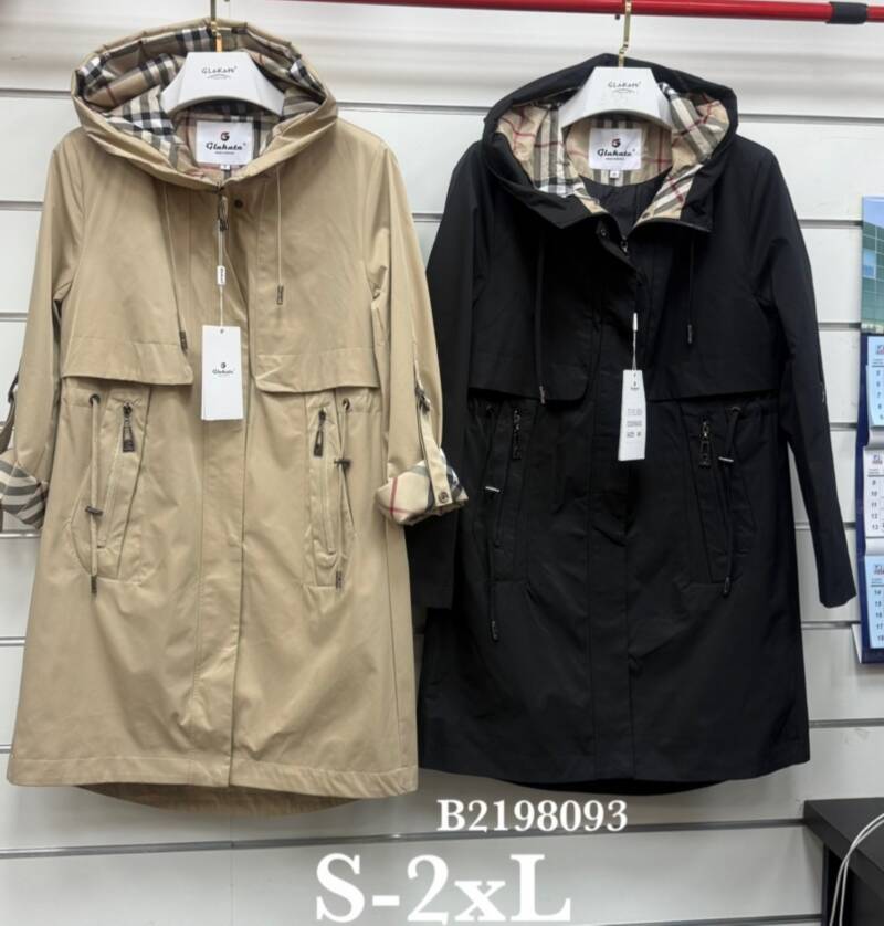 Kurtki damskie cienki Roz S-2XL, 1 Kolor Paczka 5 szt 1