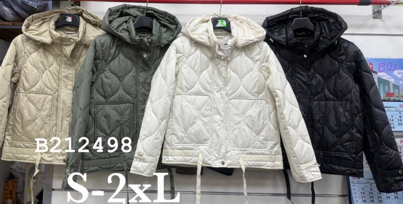 Kurtki damskie cienki Roz S-2XL, 1 Kolor Paczka 5 szt