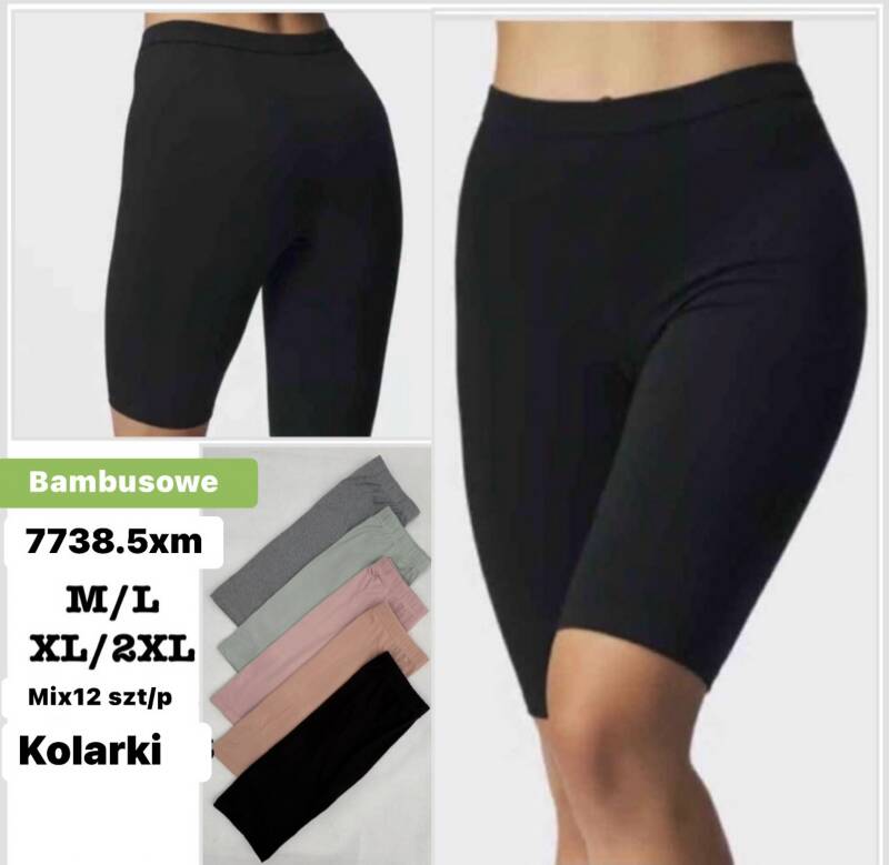 Leginsy damskie Roz M-2XL, Mix Kolor Paczka 12 szt