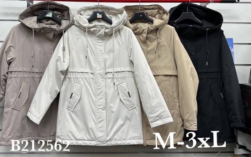 Kurtki damskie cienki Roz M-3XL, 1 Kolor Paczka 5 szt 1