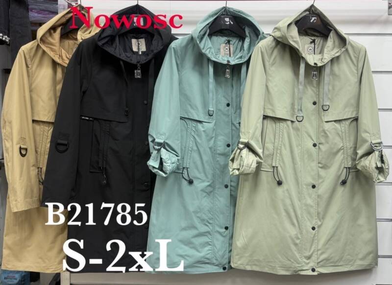 Kurtki damskie cienki Roz S-2XL, 1 Kolor Paczka 5 szt 1