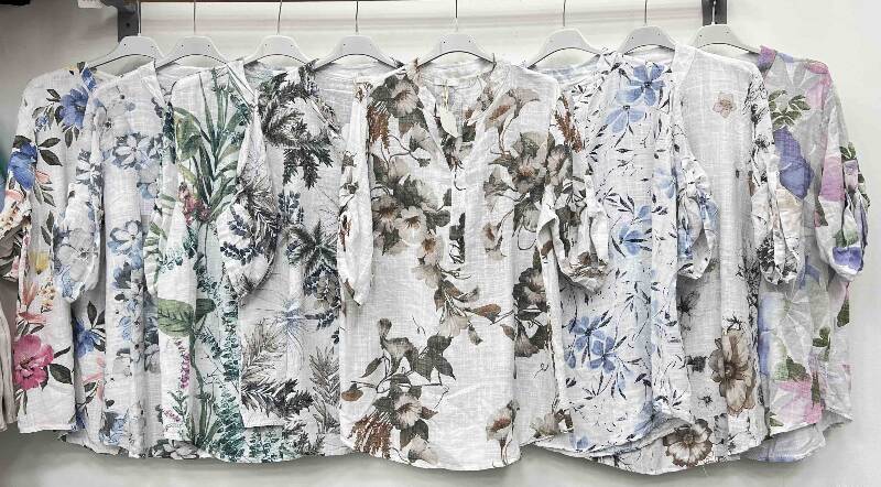 Bluzki damskie (Włoskie produkt) Roz Standard, Mix Kolor Paczka 5 szt