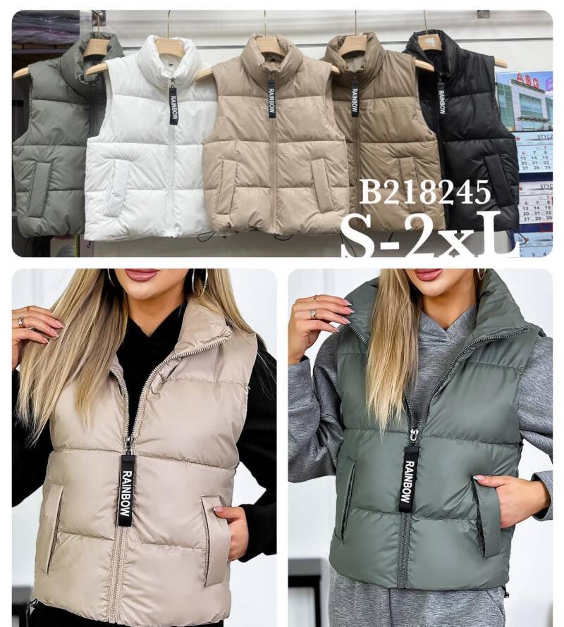 Kamizelka damkie Roz S-2XL, 1 Kolor Paczka 5 szt 1