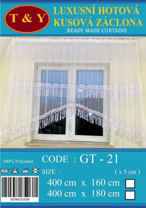 Firanki gotowe 400x160