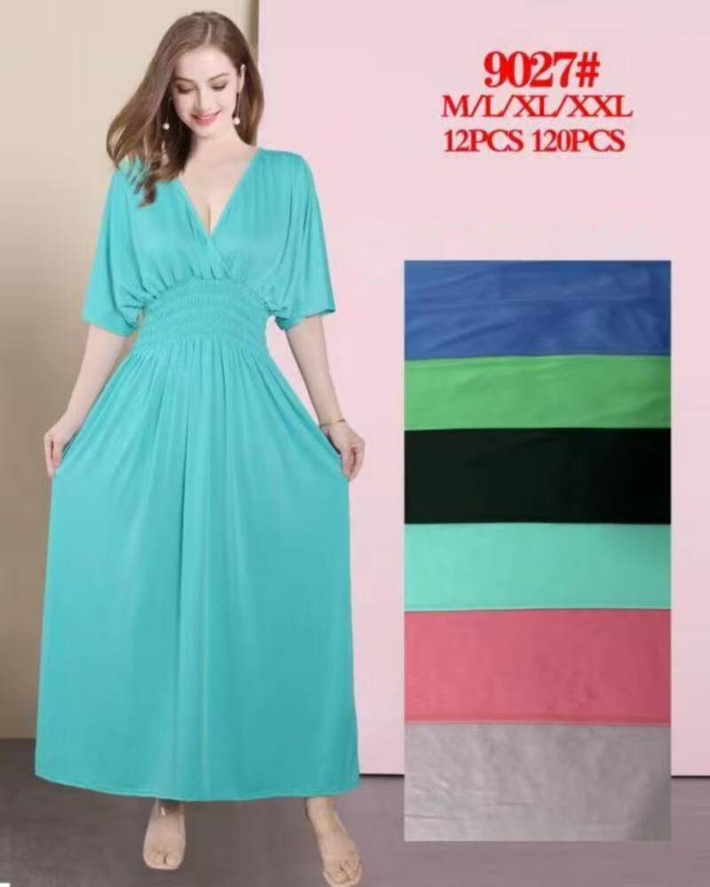 Sukienki damskie Roz M/L/XL/2XL, Mix Kolor Paczka 12 szt 1