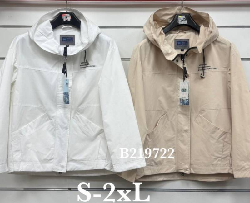 Kurtki damskie cienki Roz S-2XL, 1 Kolor Paczka 5 szt