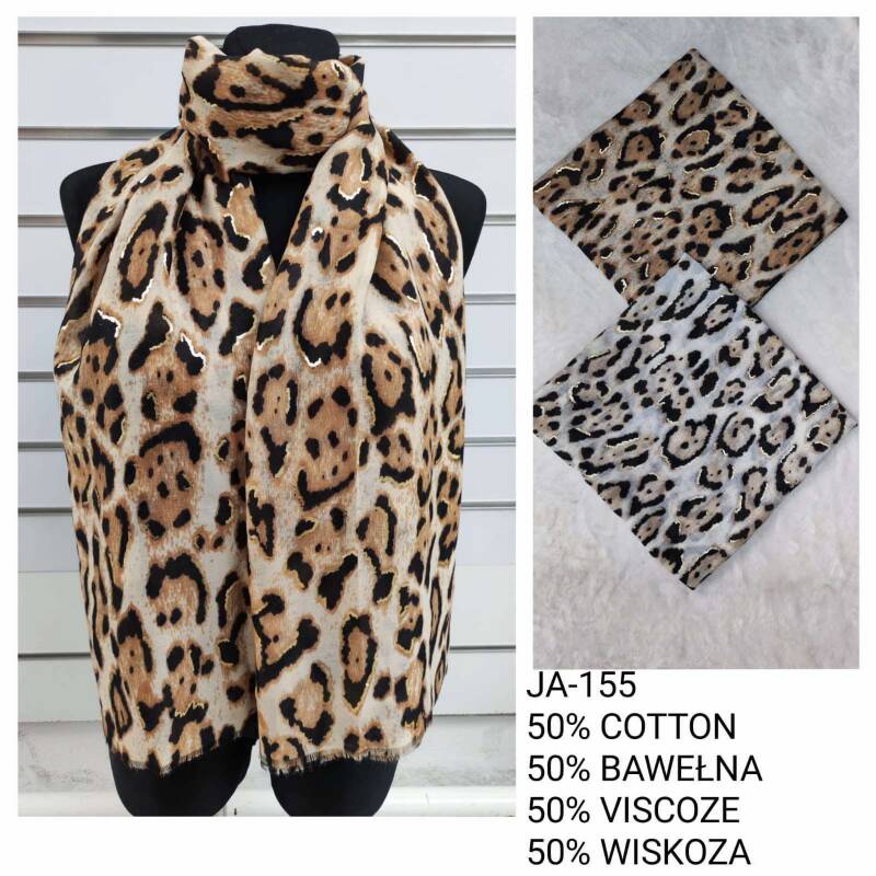 Szaliki damskie Roz Standard, Mix Kolor Paczka 12 szt