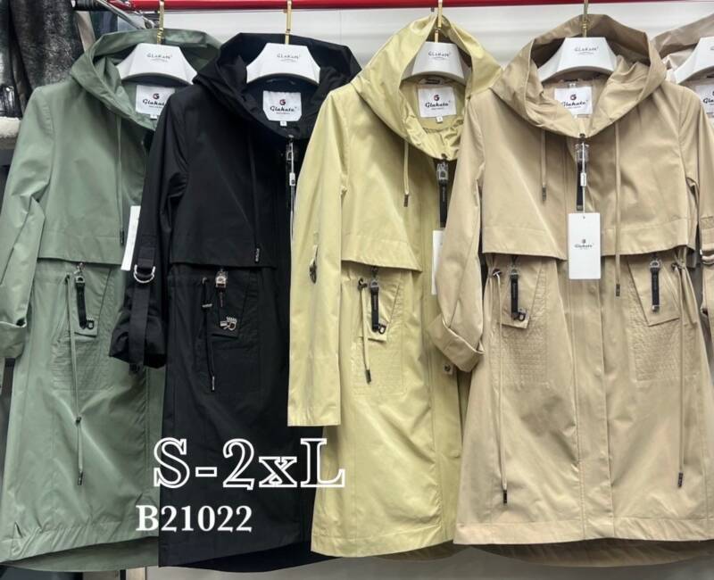 Kurtki damskie cienki Roz S-2XL, 1 Kolor Paczka 5 szt 1