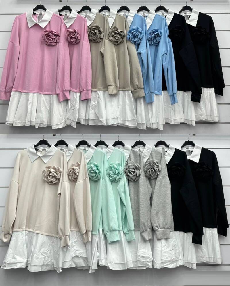 Sukienki damskie (Włoskie produkt) Roz Standard, Mix Kolor Paczka 5 szt 1