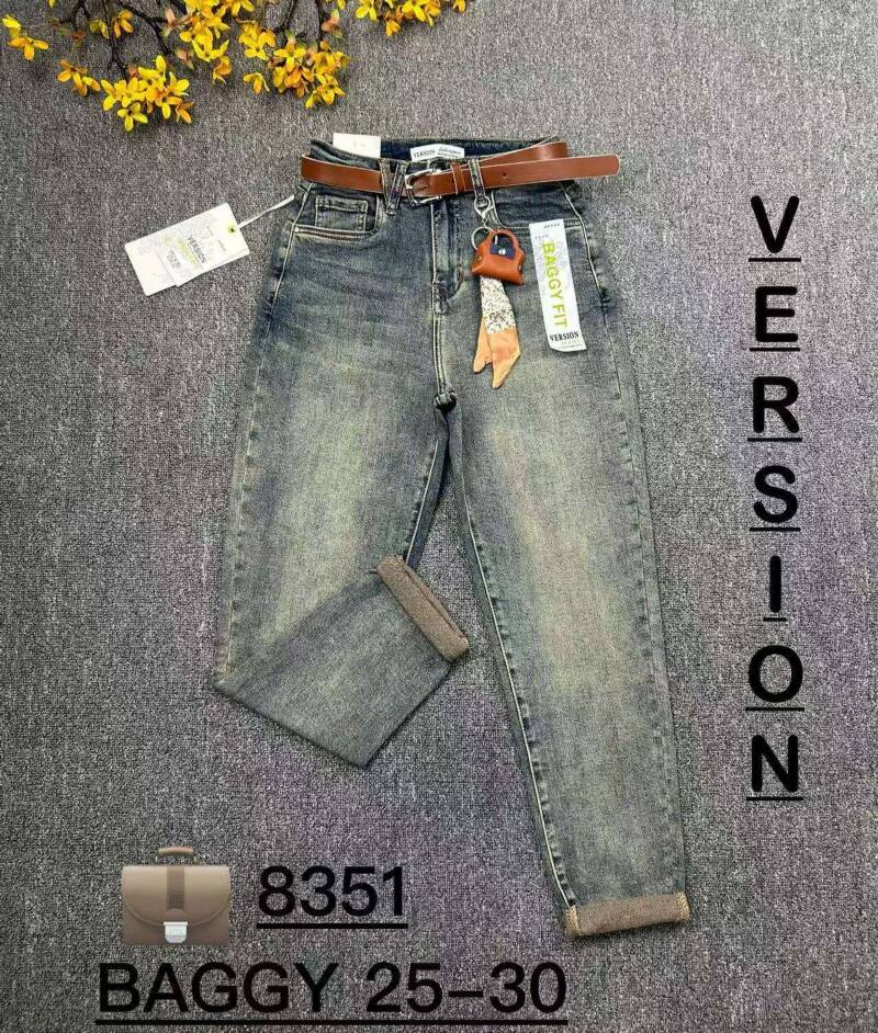 Spondnie damskie jeansy Roz 25-30, 1 Kolor Paczka 10 szt 1