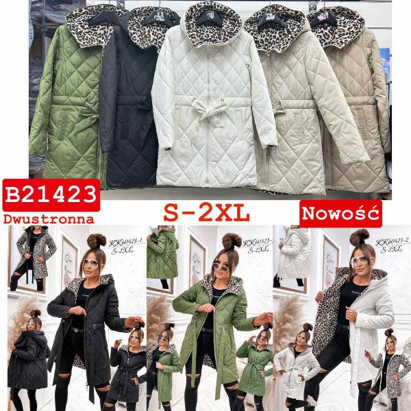 Plaszcze damkie Roz S-2XL, 1 Kolor Paczka 5 szt 1