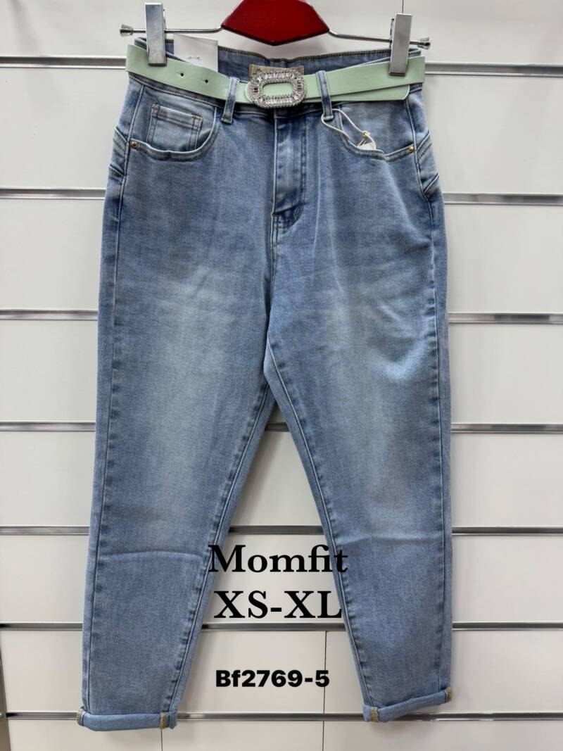 Spondnie damskie jeansy Roz XS-XL, 1 Kolor Paczka 10 szt 1