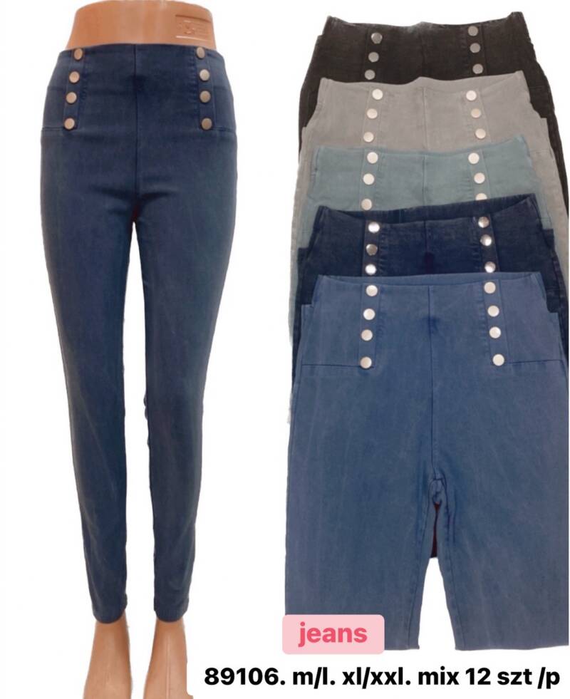 Spondnie damskie Roz M-2XL, Mix Kolor Paczka 12 szt