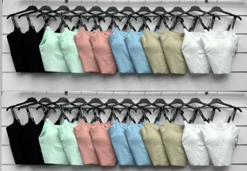 Topy damskie (Włoskie produkt) Roz Standard, Mix Kolor Paczka 5 szt 1