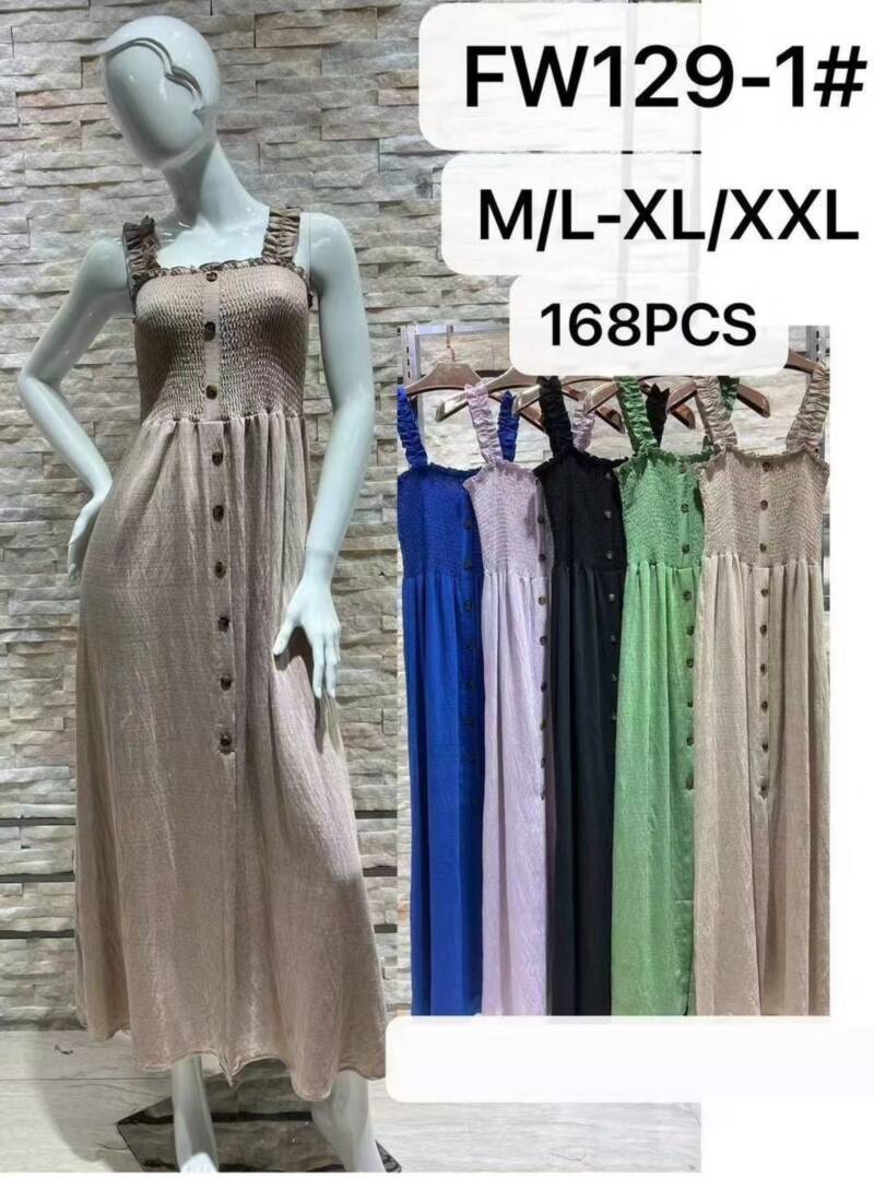 Sukienki damskie Roz M/L-XL/2XL, Mix Kolor Paczka 12 szt 1