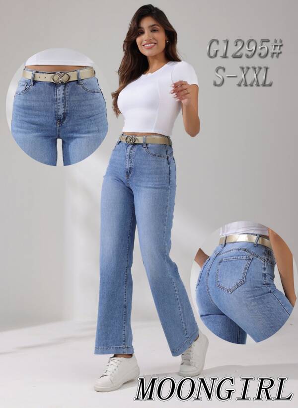 Spondnie damskie jeansy Roz S-2XL, 1 Kolor Paczka 10 szt
