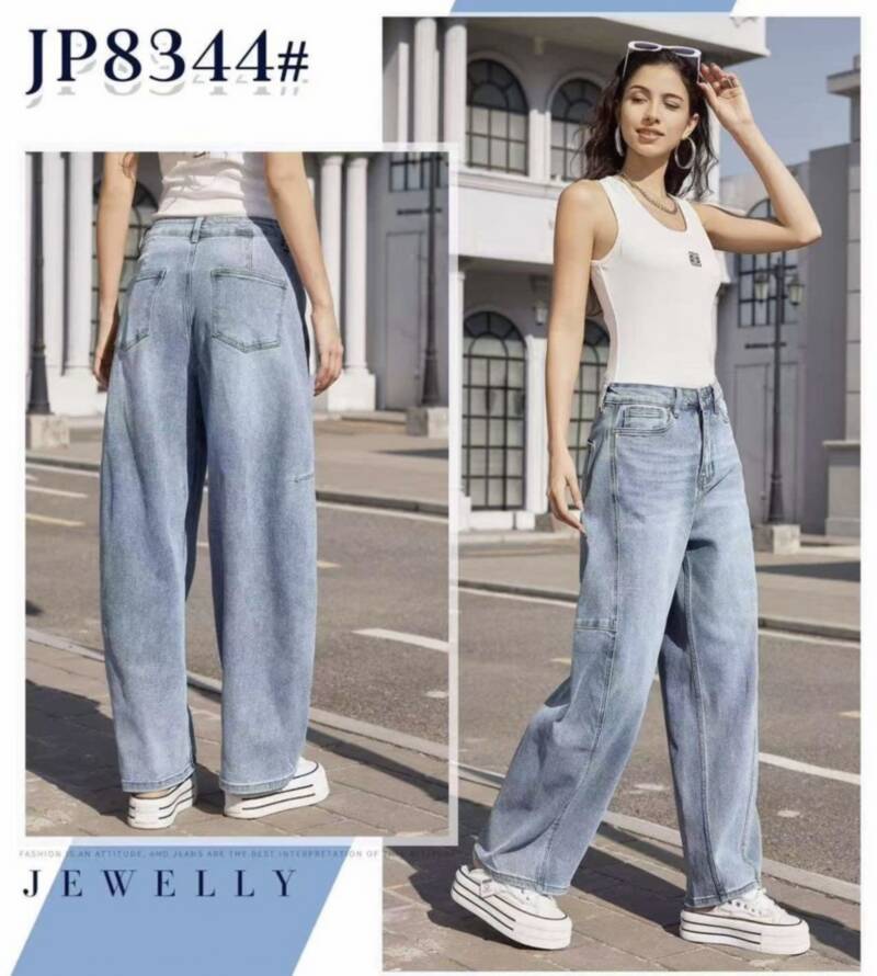 Spodnie damskie jeansy Roz XS-XL, 1 Kolor Paczka 12 szt