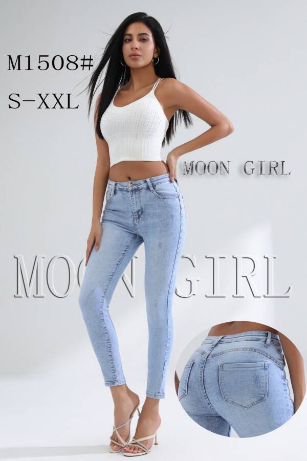 Spondnie damskie jeansy Roz S-2XL, 1 Kolor Paczka 10 szt