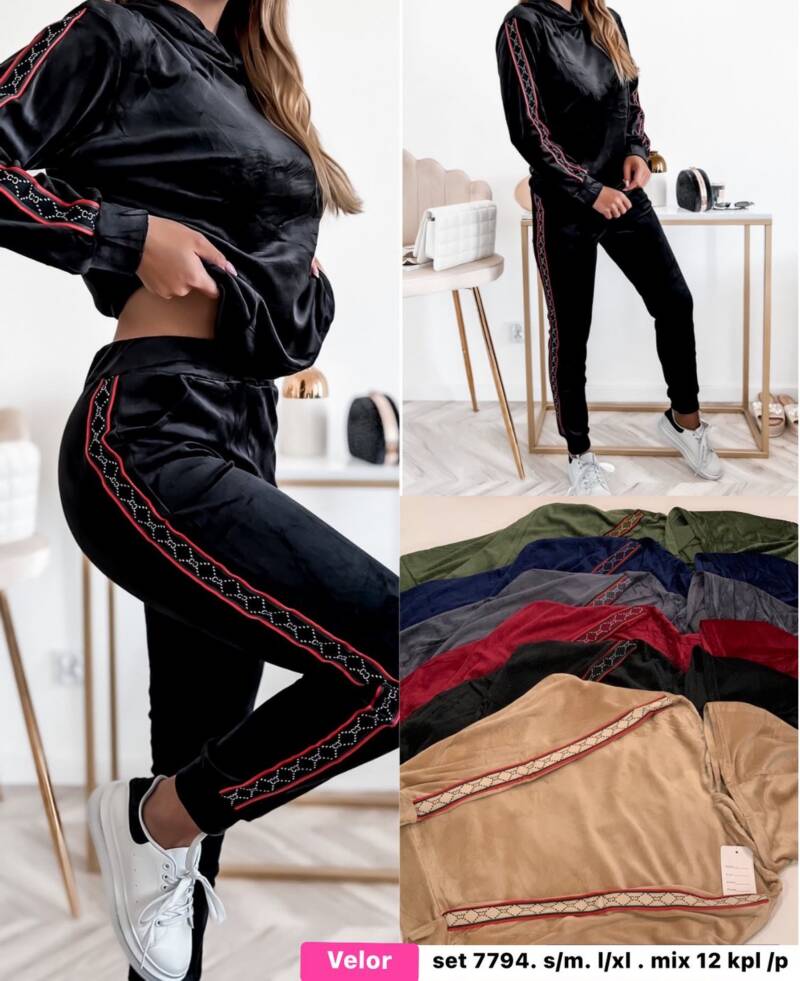 Komplet damskie Roz S/M-L/XL, Mix Kolor Paczka 12 szt